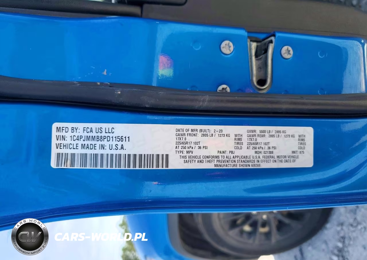 2023 Jeep Cherokee Altitude Lux VIN:1C4PJMMB8PD115611 - 13