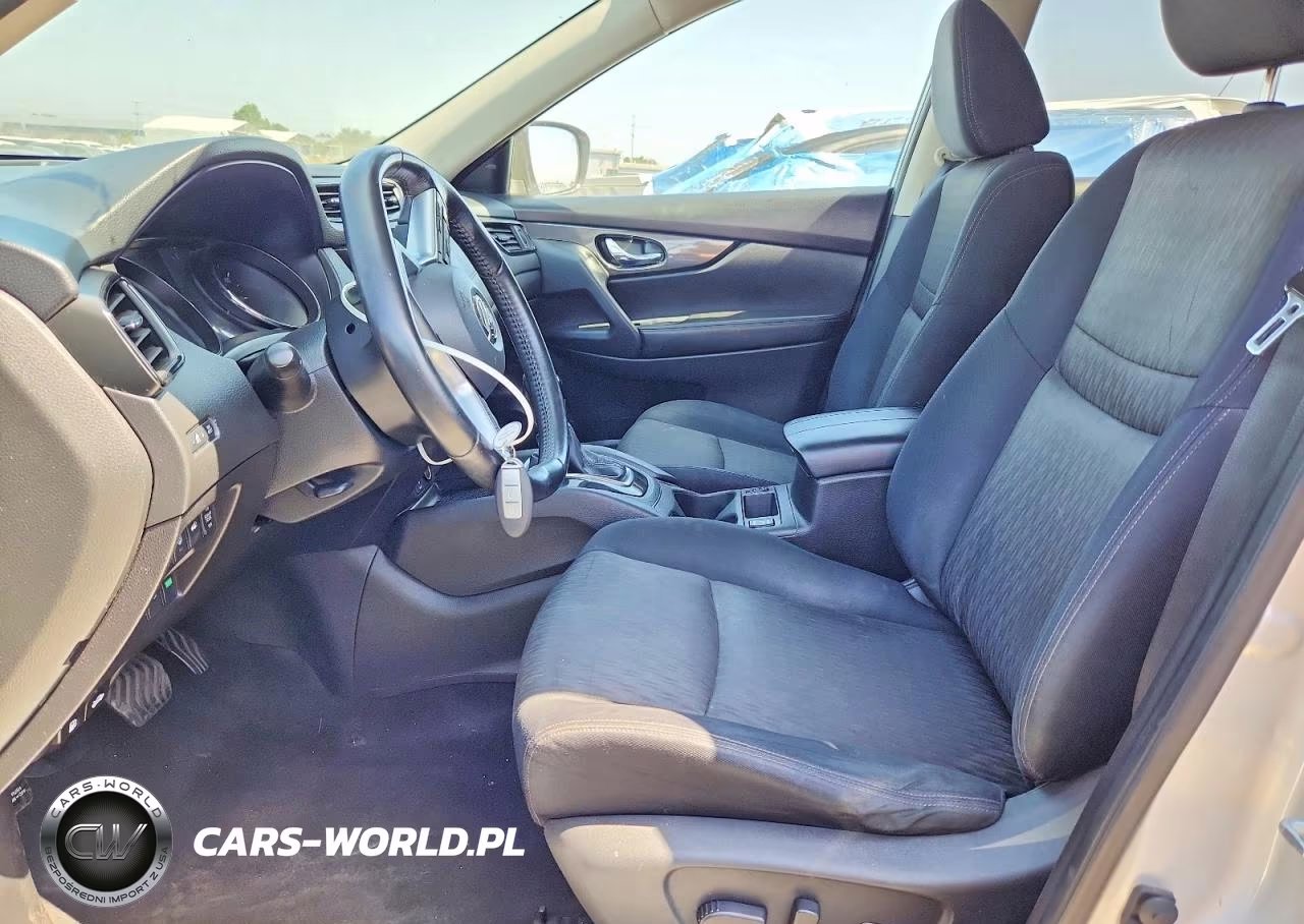 2017 Nissan Rogue Sv VIN:JN8AT2MT1HW394133 - 7