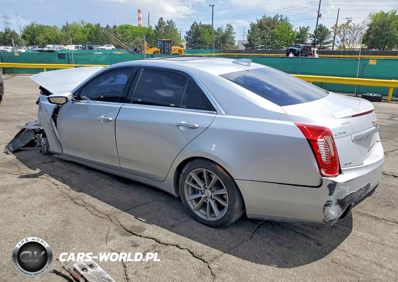 2017 Cadillac Cts Luxury VIN:1G6AX5SX5H0170702 - 2