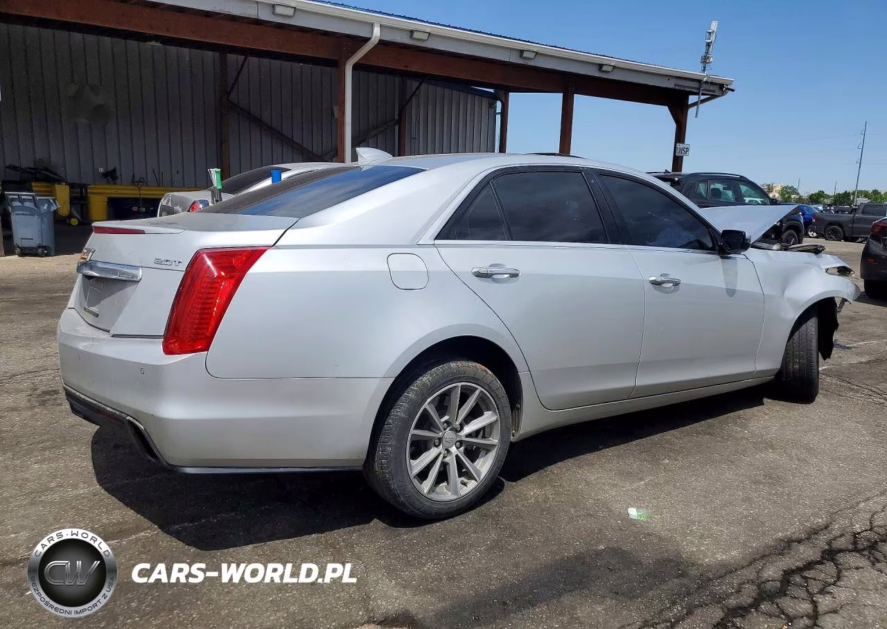 2017 Cadillac Cts Luxury VIN:1G6AX5SX5H0170702 - 3