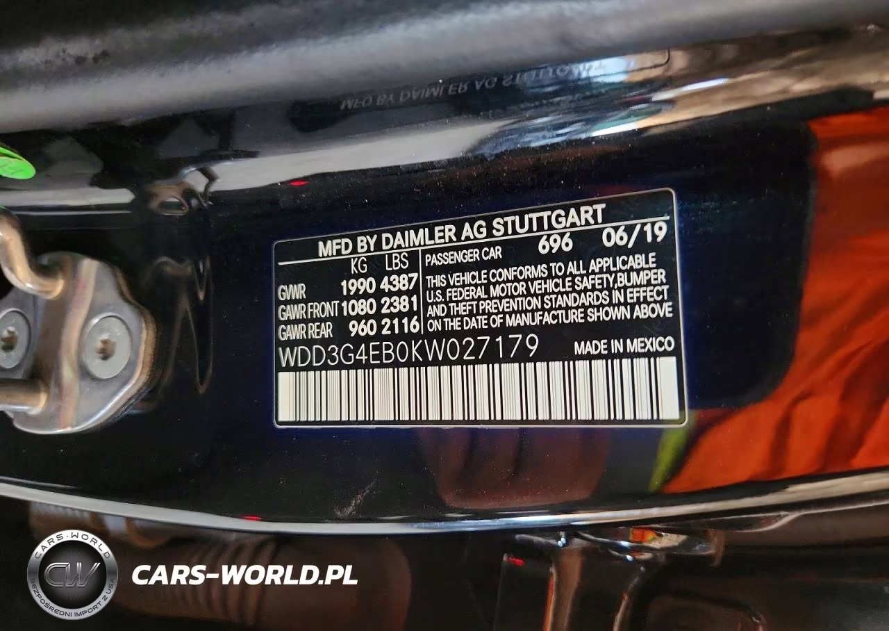 2019 Mercedes-Benz A 220 VIN:WDD3G4EB0KW027179 - 12