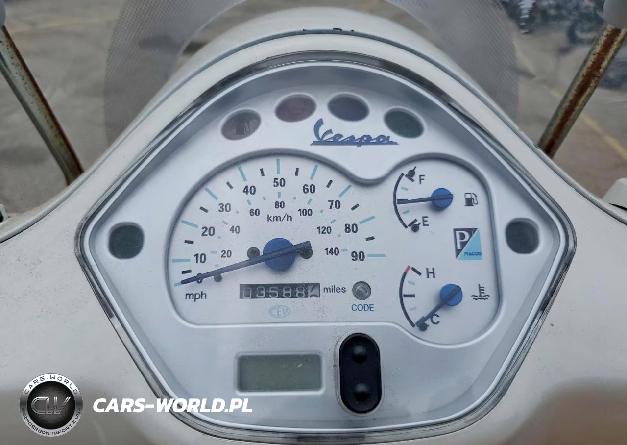2006 Vespa Granturismo 200 VIN:ZAPM319KX65005543 - 7