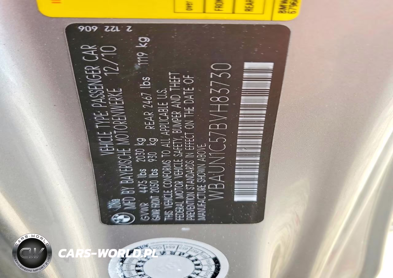 2011 BMW 128 I VIN:WBAUN1C57BVH83730 - 12
