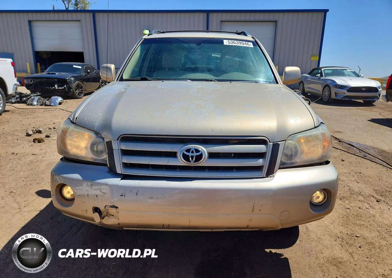 2007 Toyota Highlander Base VIN:JTEGD21A470160071 - 5