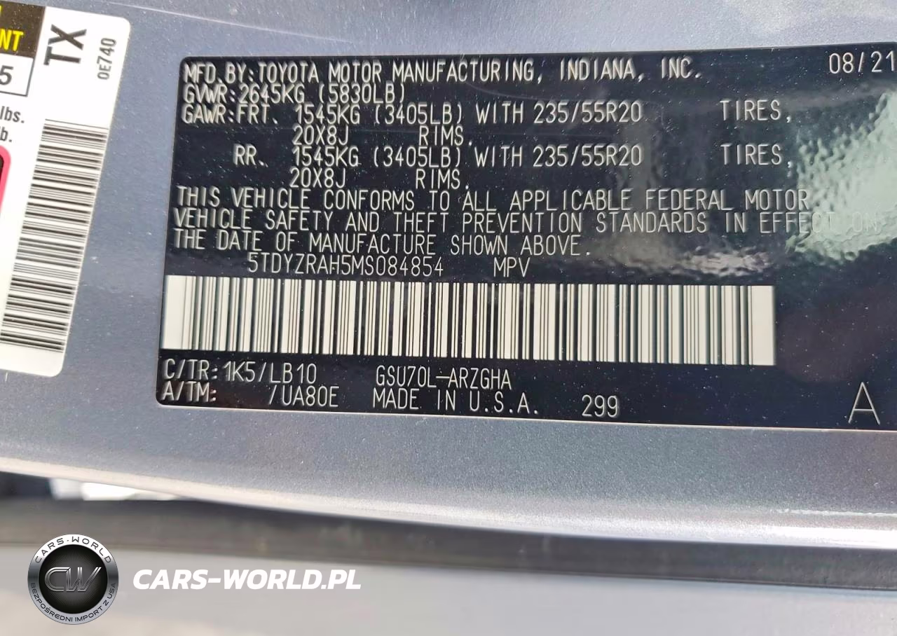 2021 Toyota Highlander Limited VIN:5TDYZRAH5MS084854 - 14