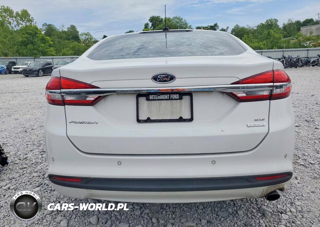 2017 Ford Fusion Se VIN:3FA6P0HDXHR365185 - 6
