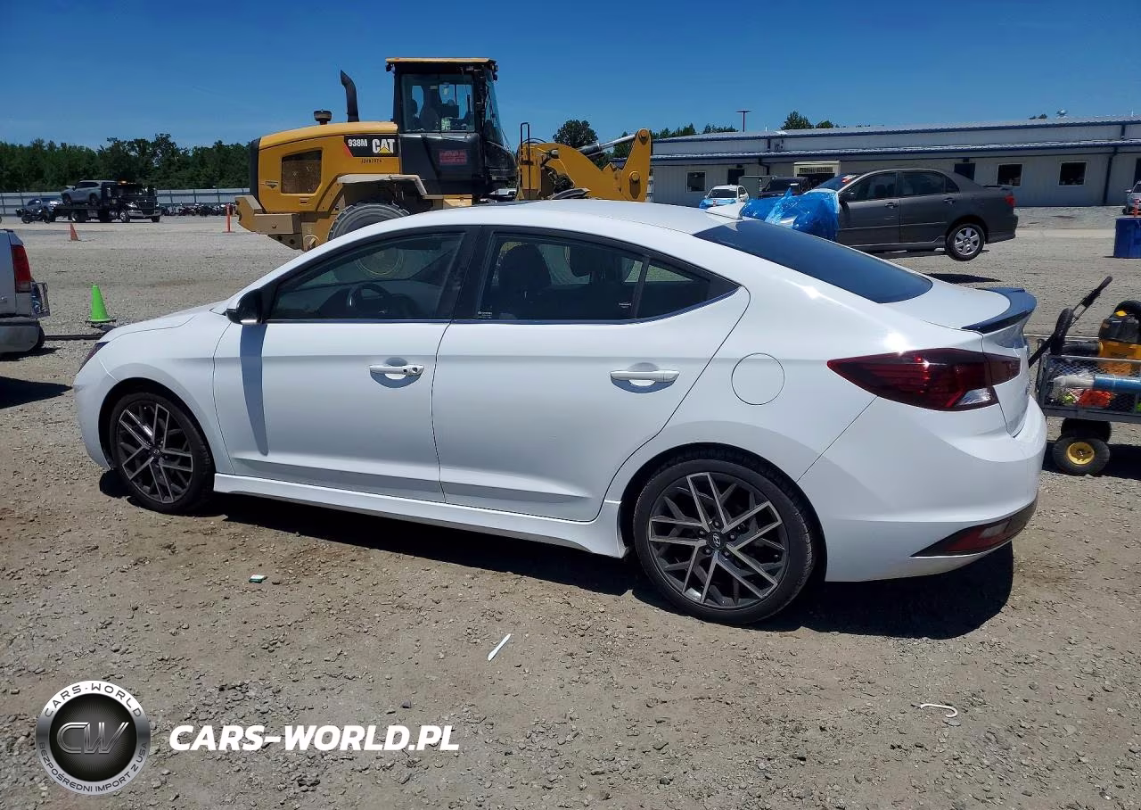 2020 Hyundai Elantra Sport VIN:KMHD04LB2LU056357 - 2