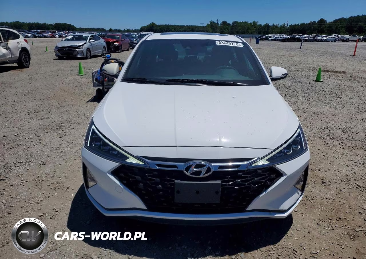 2020 Hyundai Elantra Sport VIN:KMHD04LB2LU056357 - 5