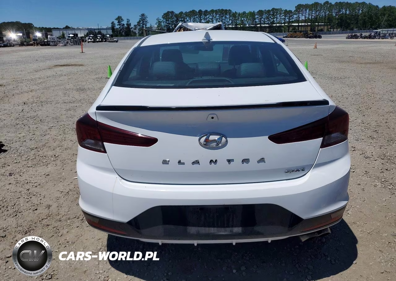 2020 Hyundai Elantra Sport VIN:KMHD04LB2LU056357 - 6