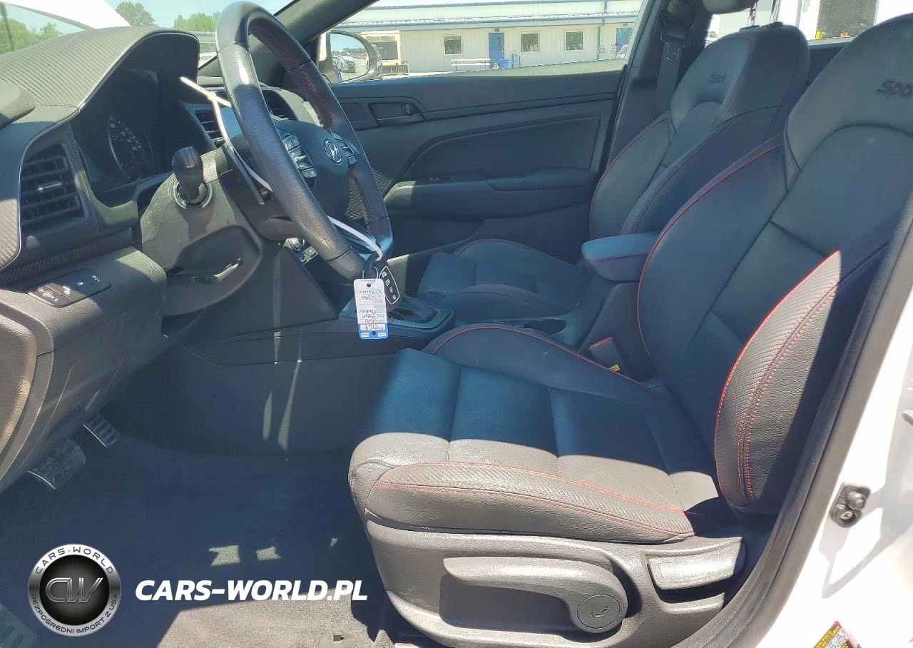 2020 Hyundai Elantra Sport VIN:KMHD04LB2LU056357 - 7