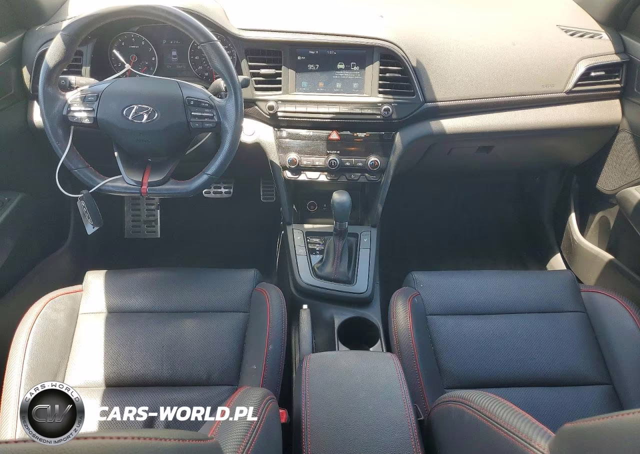 2020 Hyundai Elantra Sport VIN:KMHD04LB2LU056357 - 8