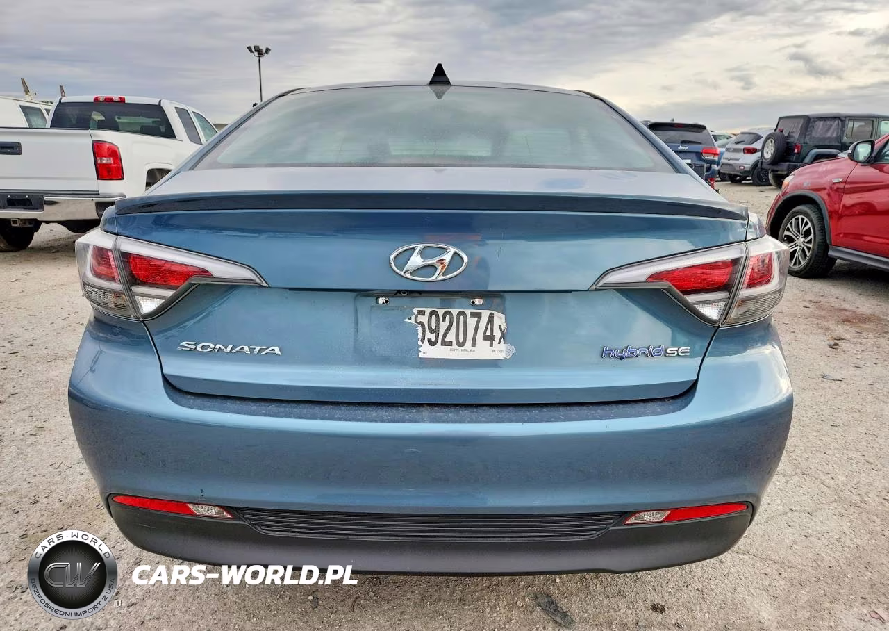 2016 Hyundai Sonata Hybrid Se VIN:KMHE24L16GA035315 - 6