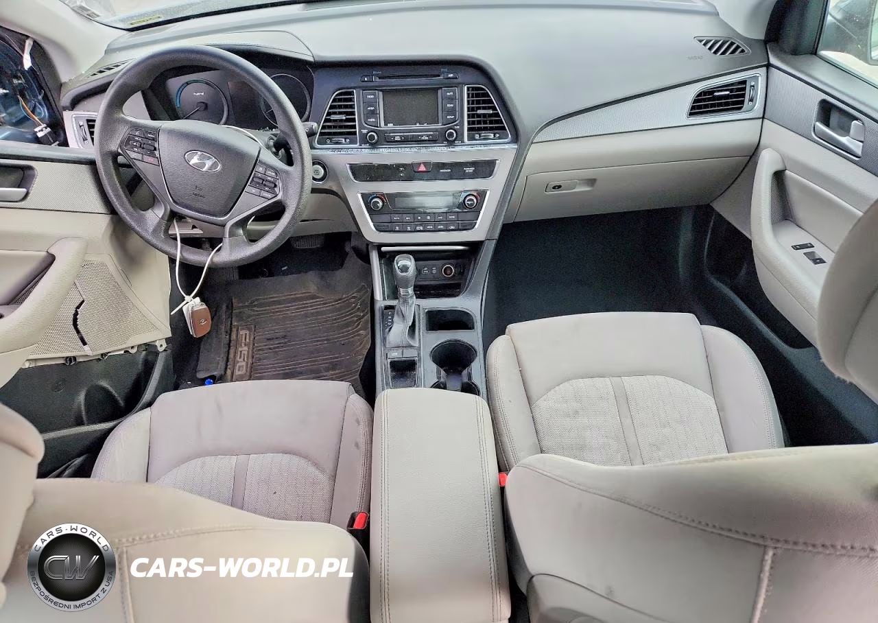 2016 Hyundai Sonata Hybrid Se VIN:KMHE24L16GA035315 - 8