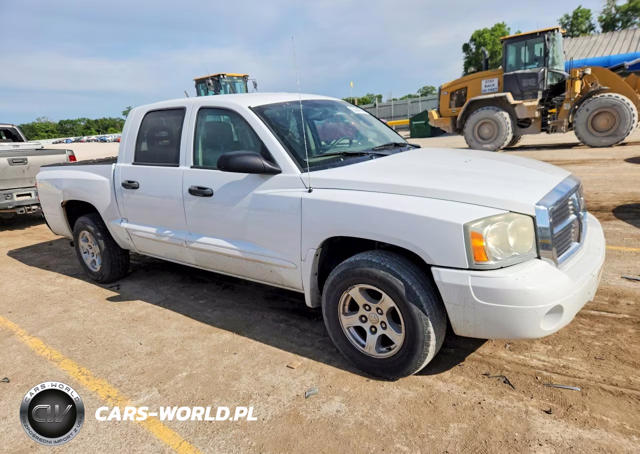 2005 Dodge Dakota Quad Laramie VIN:1D7HE58N75S138556 - 4