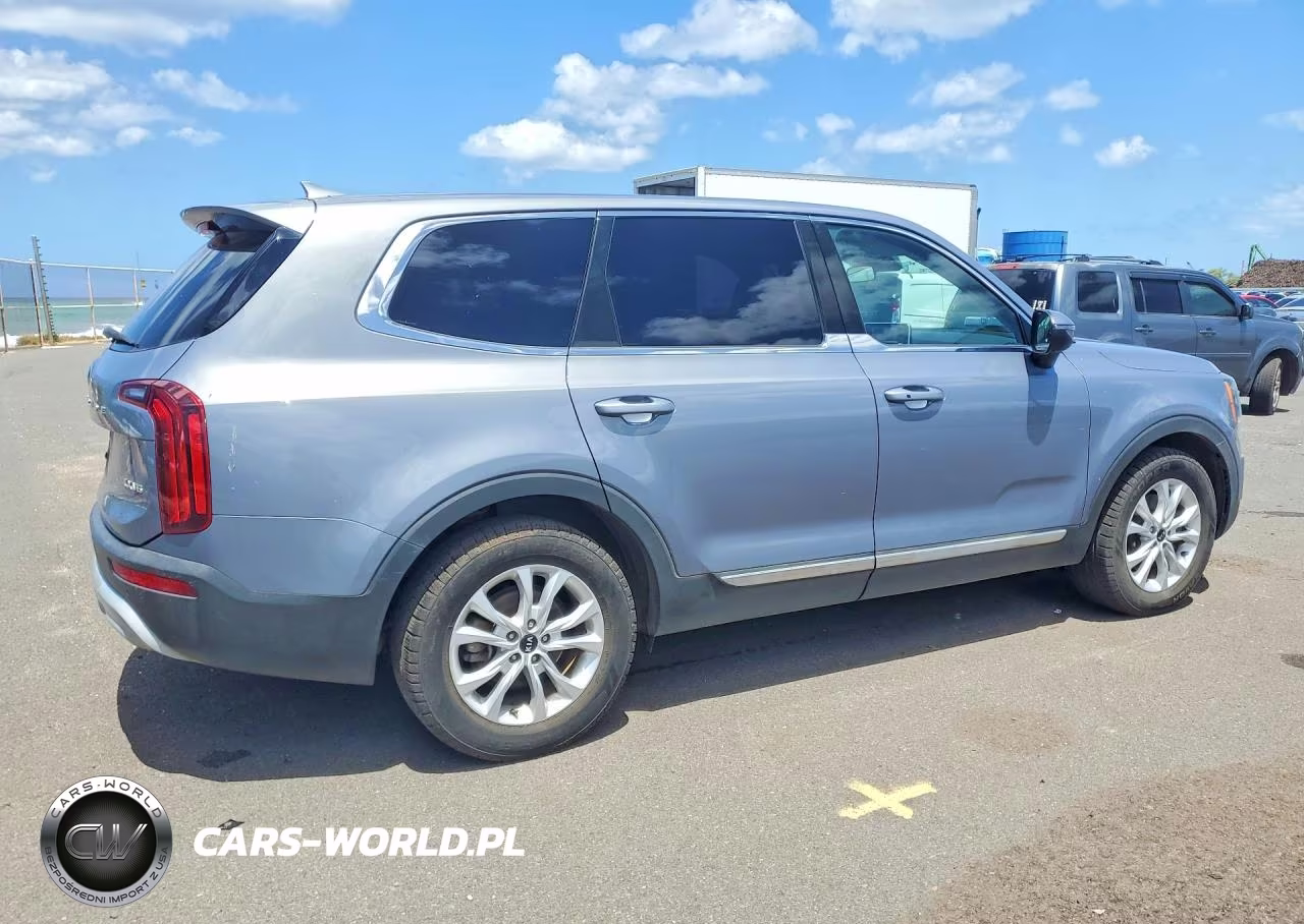 2021 Kia Telluride Lx VIN:5XYP24HC7MG144160 - 3