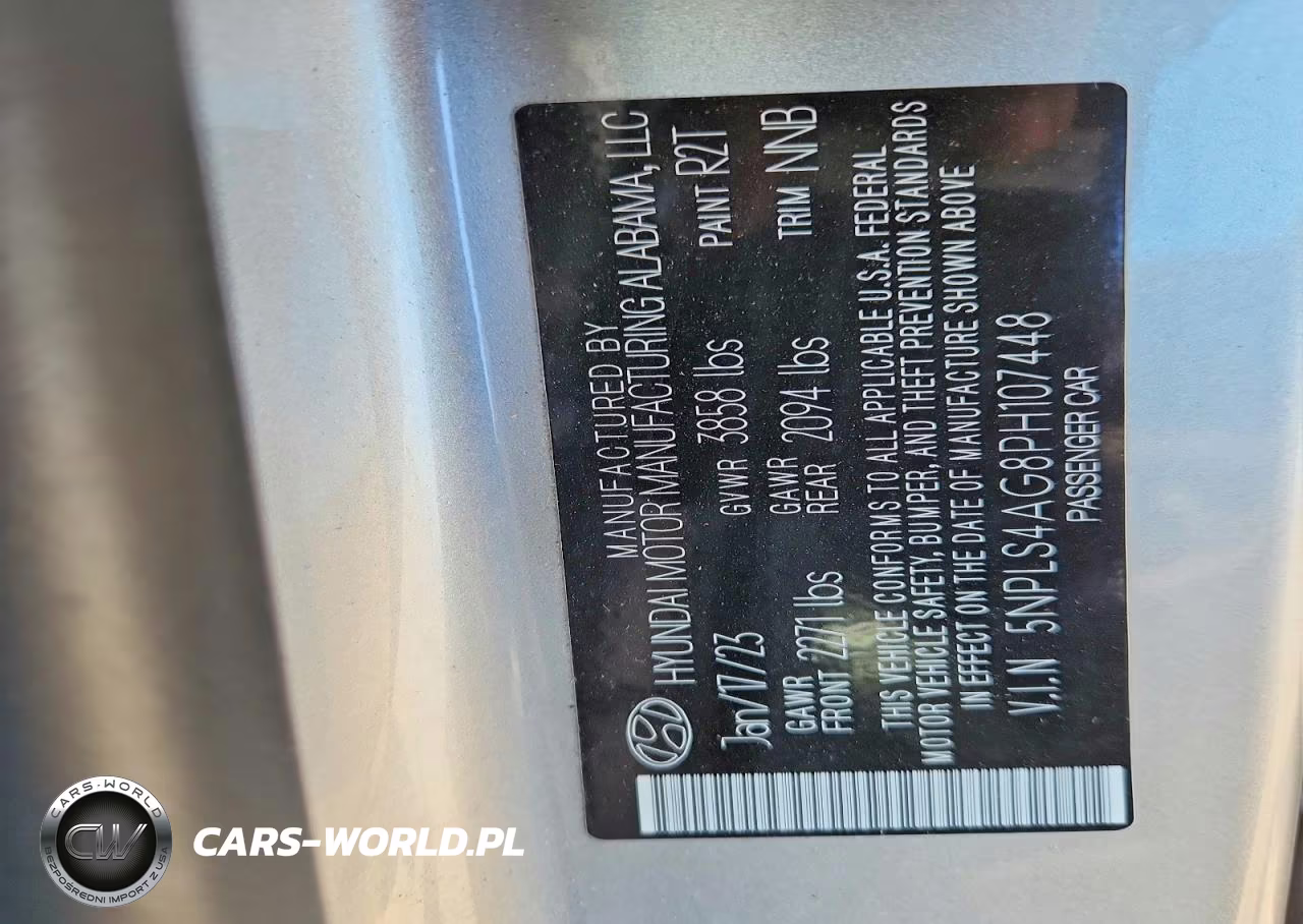 2023 Hyundai Elantra Sel VIN:5NPLS4AG8PH107448 - 12