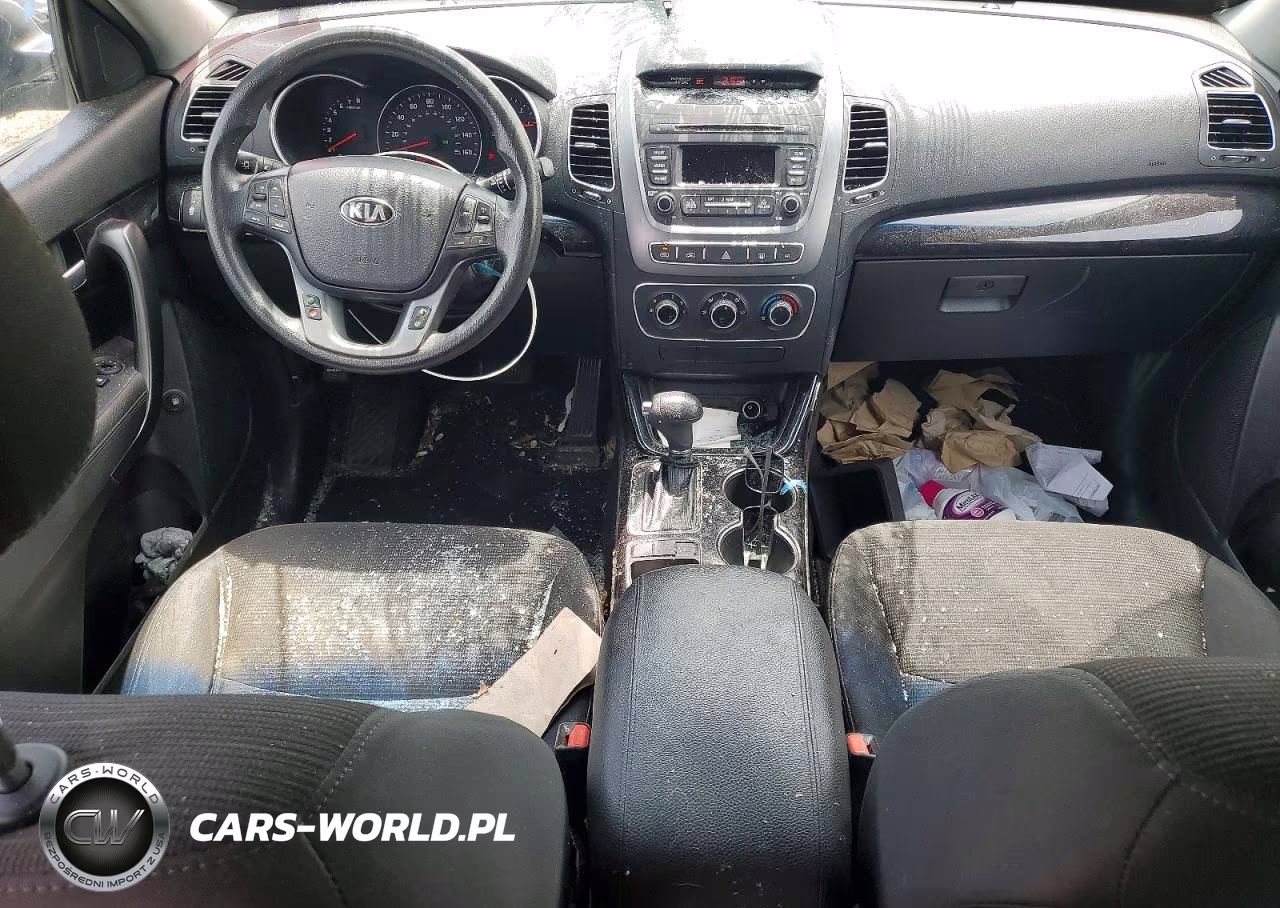 2014 Kia Sorento Lx VIN:5XYKT3A62EG537099 - 8