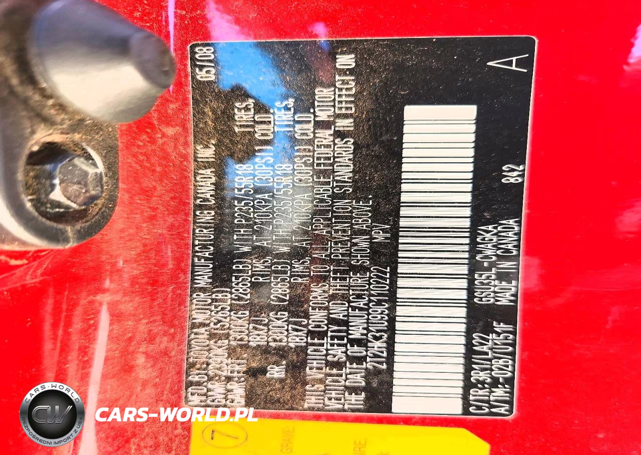 2009 Lexus Rx 350 VIN:2T2HK31U99C110222 - 13