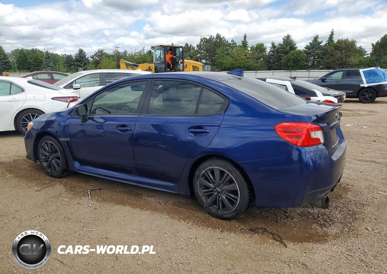 2017 Subaru Wrx VIN:JF1VA1B68H9840874 - 2
