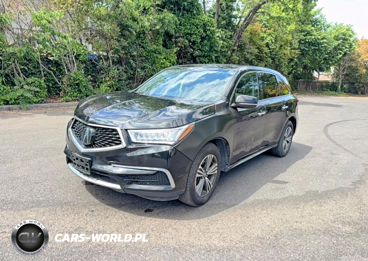 2017 Acura Mdx VIN:5FRYD4H37HB001073 - 2