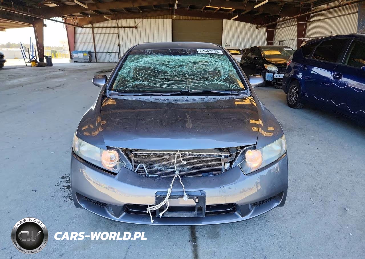2009 Honda Civic Lx-S VIN:19XFA16679E036183 - 5