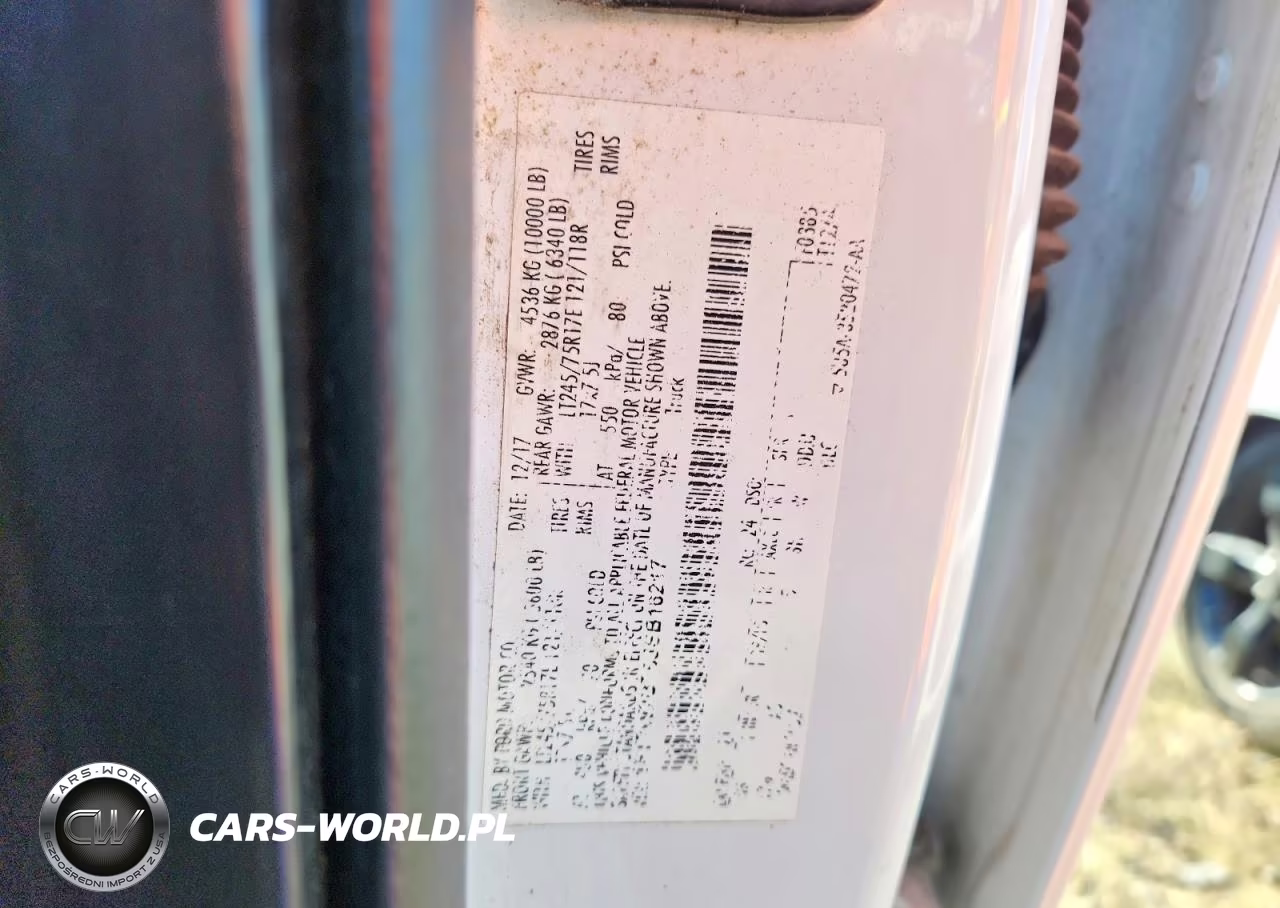 2018 Ford F250 Super Duty VIN:1FT7W2BT5JEB16217 - 13