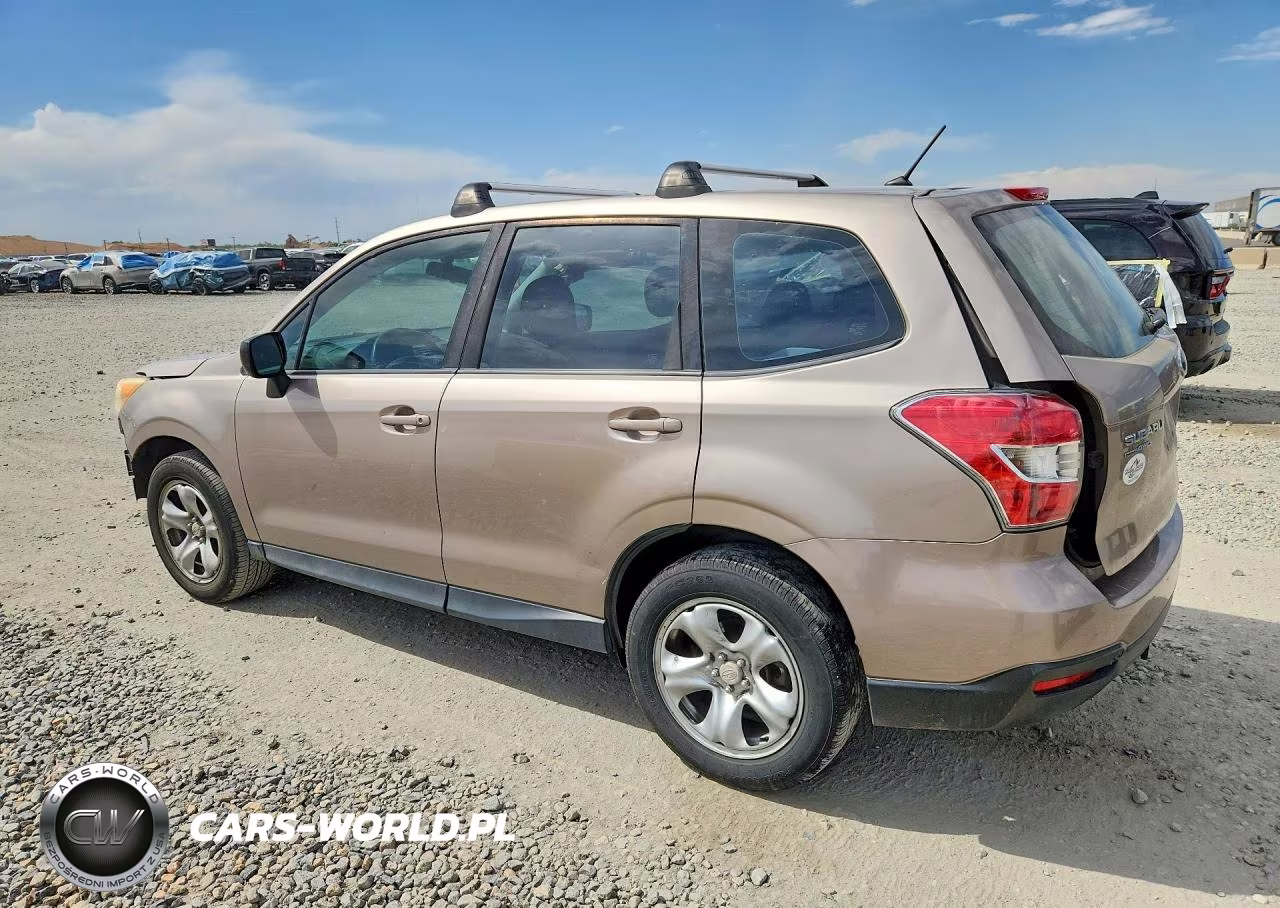 2015 Subaru Forester 2.5I VIN:JF2SJAAC8FG458276 - 2