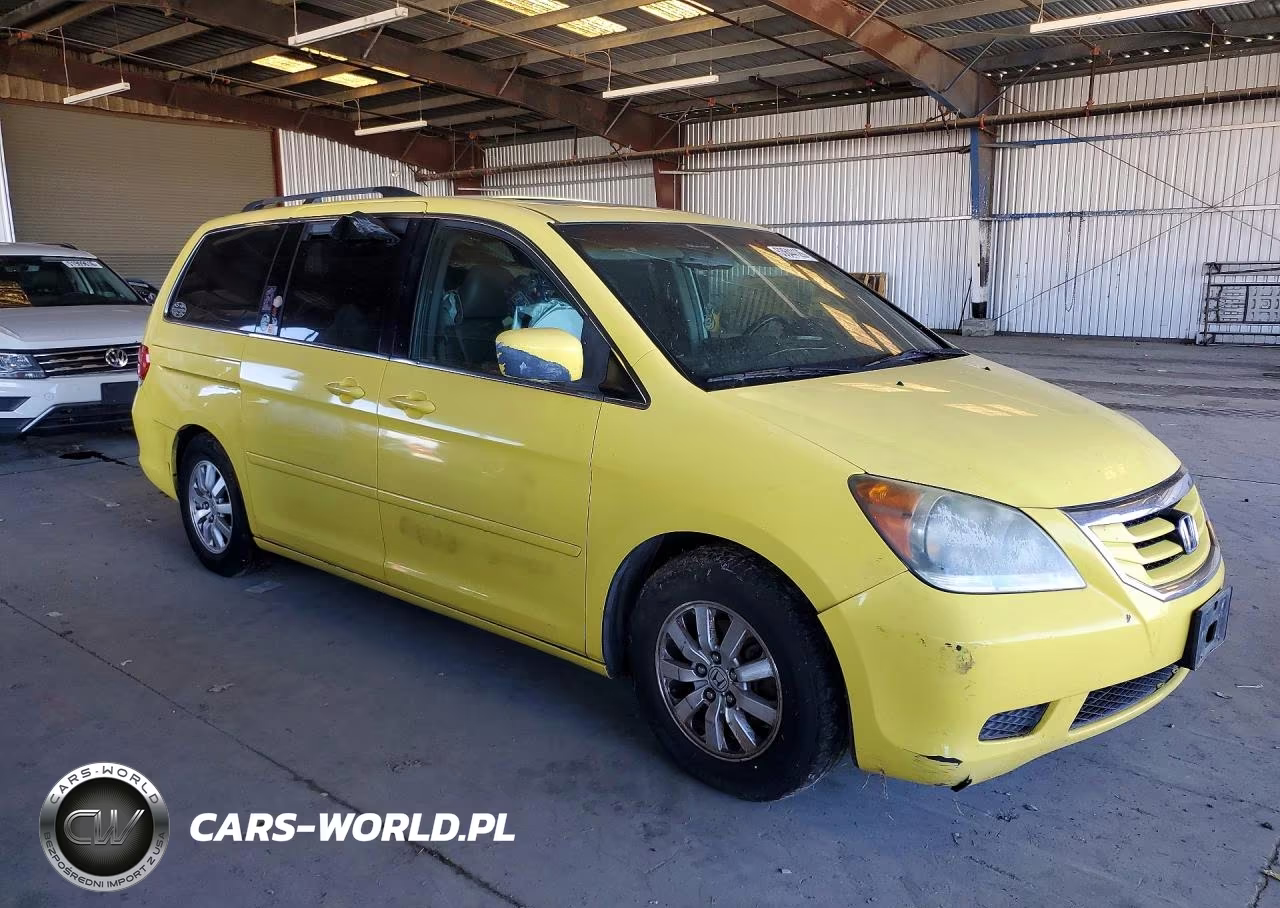 2008 Honda Odyssey Exl VIN:5FNRL387X8B045977 - 4