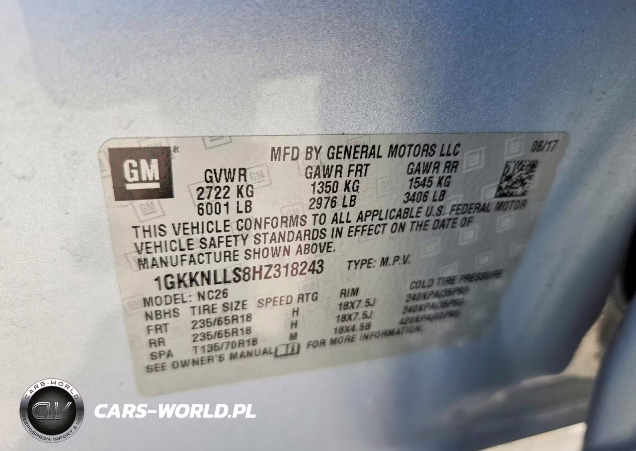 2017 GMC Acadia Sle VIN:1GKKNLLS8HZ318243 - 14