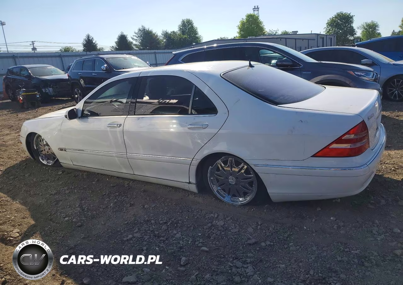 2001 Mercedes-Benz S 500 VIN:WDBNG75J61A214092 - 2