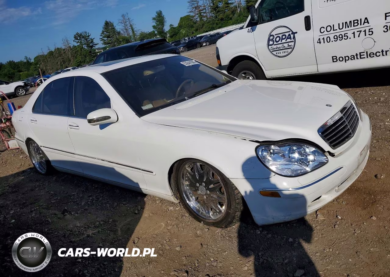 2001 Mercedes-Benz S 500 VIN:WDBNG75J61A214092 - 4