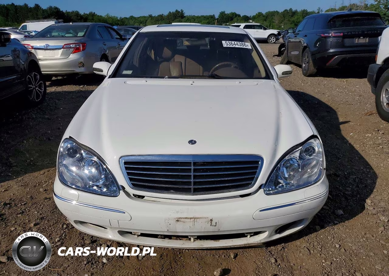 2001 Mercedes-Benz S 500 VIN:WDBNG75J61A214092 - 5