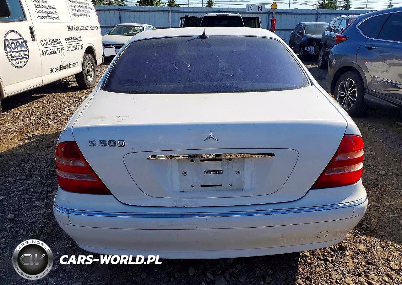 2001 Mercedes-Benz S 500 VIN:WDBNG75J61A214092 - 6