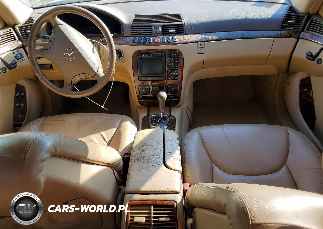 2001 Mercedes-Benz S 500 VIN:WDBNG75J61A214092 - 8