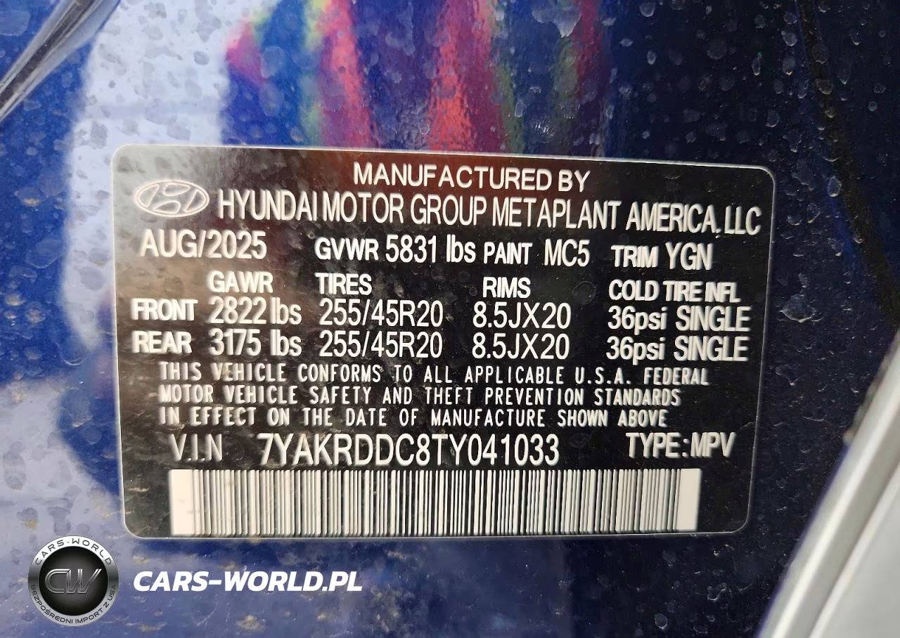 2026 Hyundai Ioniq 5 Limited VIN:7YAKRDDC8TY041033 - 13