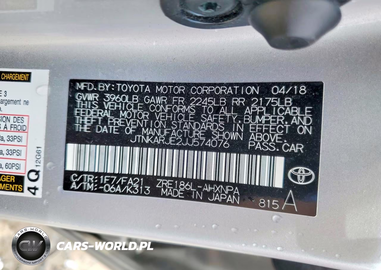 2018 Toyota Corolla Im Base VIN:JTNKARJE2JJ574076 - 13