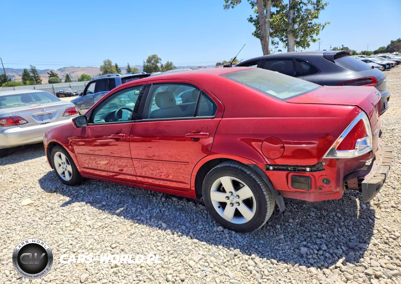 2008 Ford Fusion Se VIN:3FAHP07Z28R114473 - 2