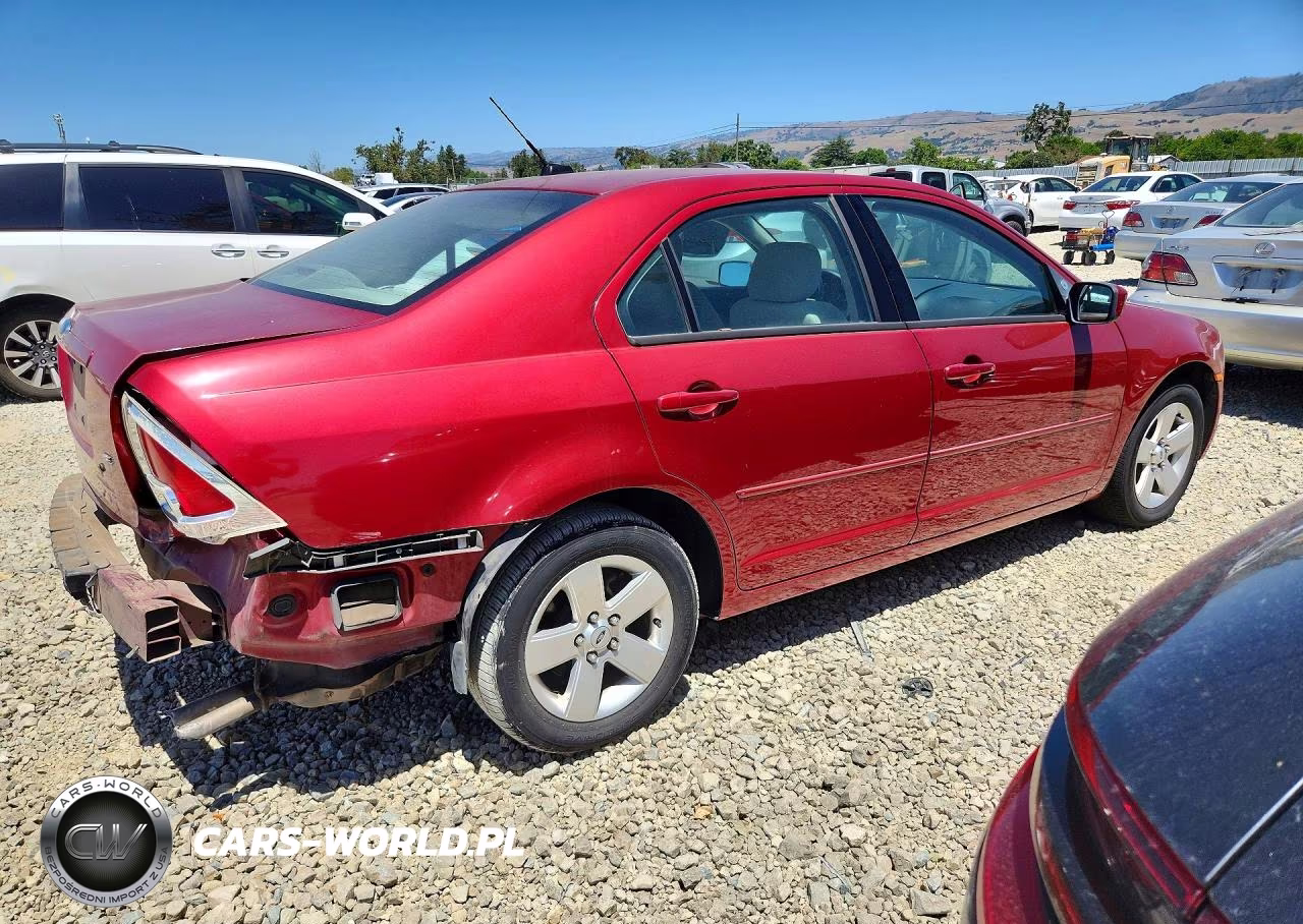 2008 Ford Fusion Se VIN:3FAHP07Z28R114473 - 3