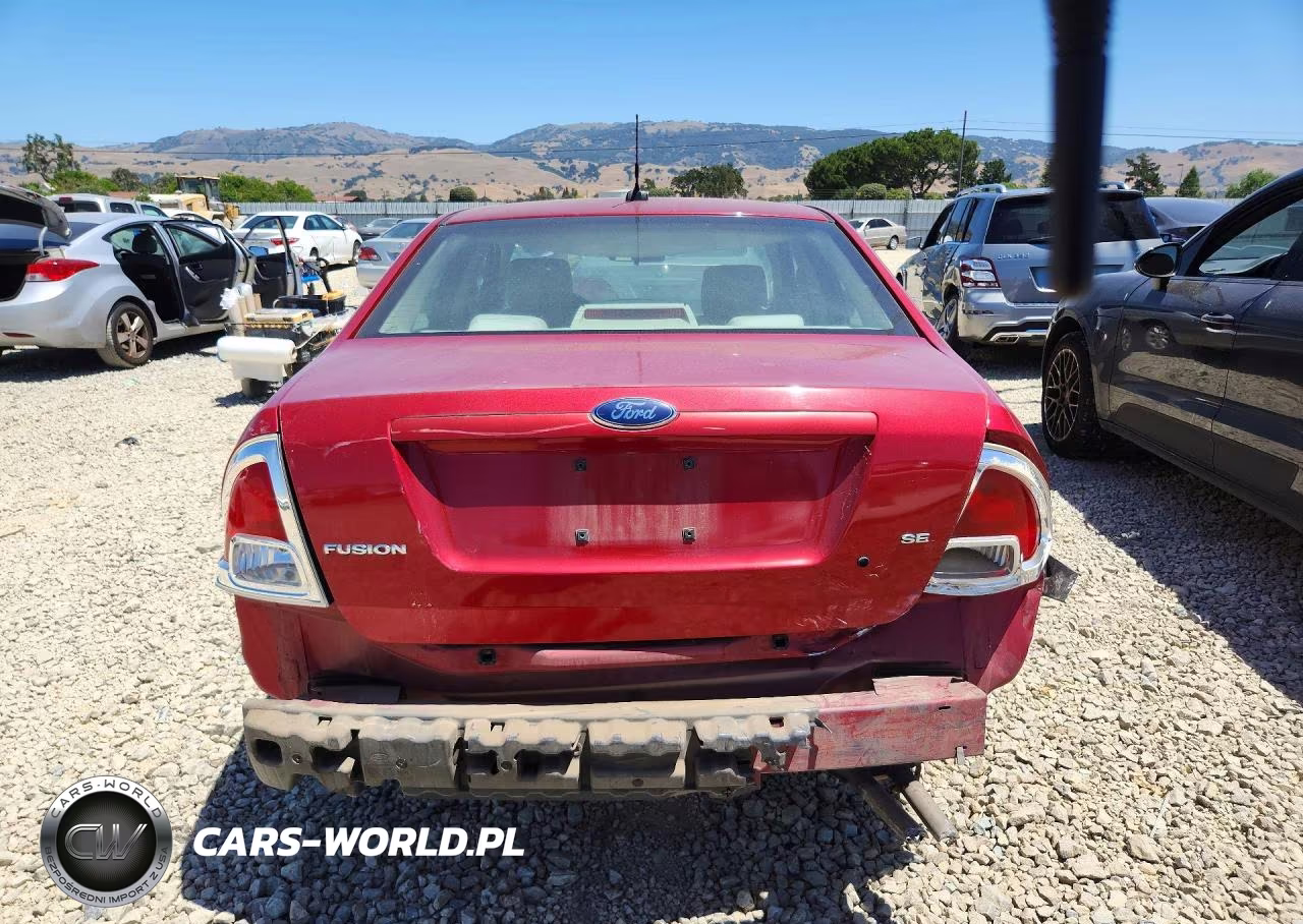 2008 Ford Fusion Se VIN:3FAHP07Z28R114473 - 6