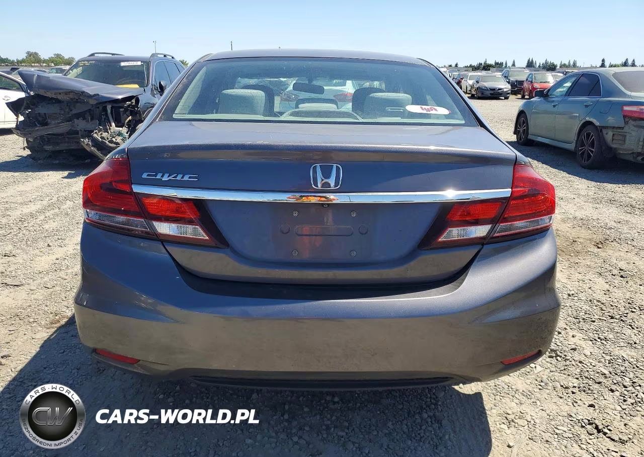 2014 Honda Civic Ex VIN:19XFB2F84EE259084 - 6
