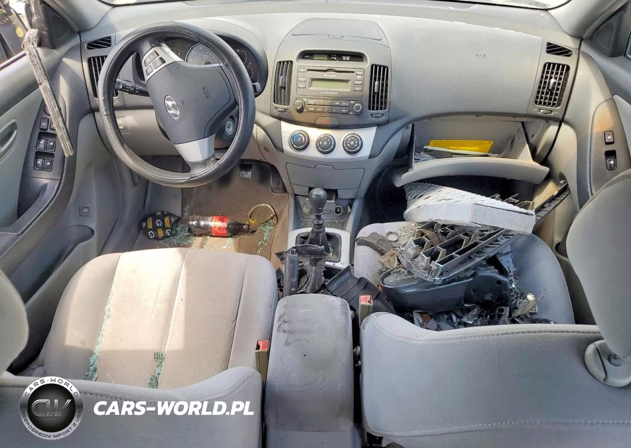 2007 Hyundai Elantra Gls VIN:KMHDU46D07U058101 - 8