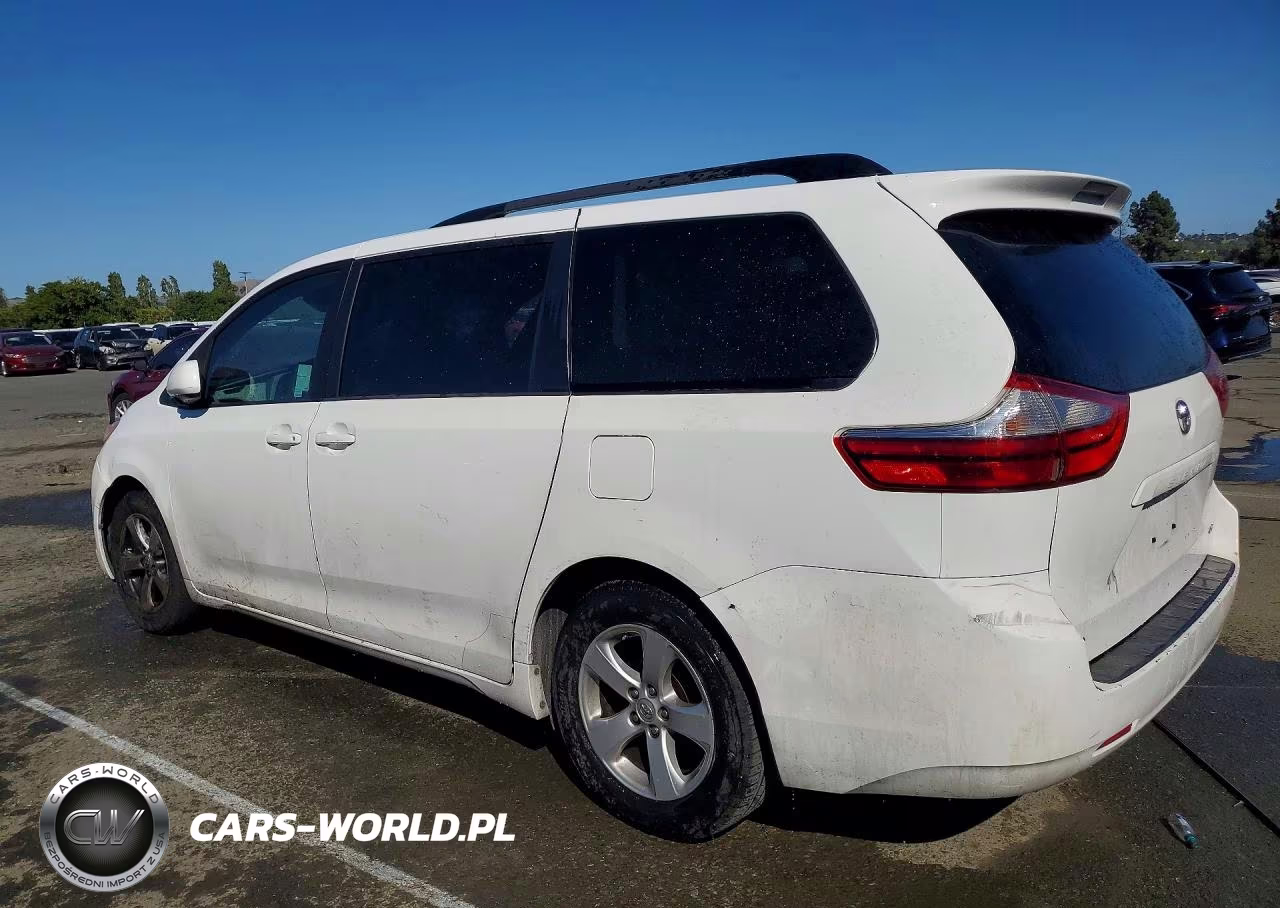 2016 Toyota Sienna Le VIN:5TDKK3DC9GS714581 - 2
