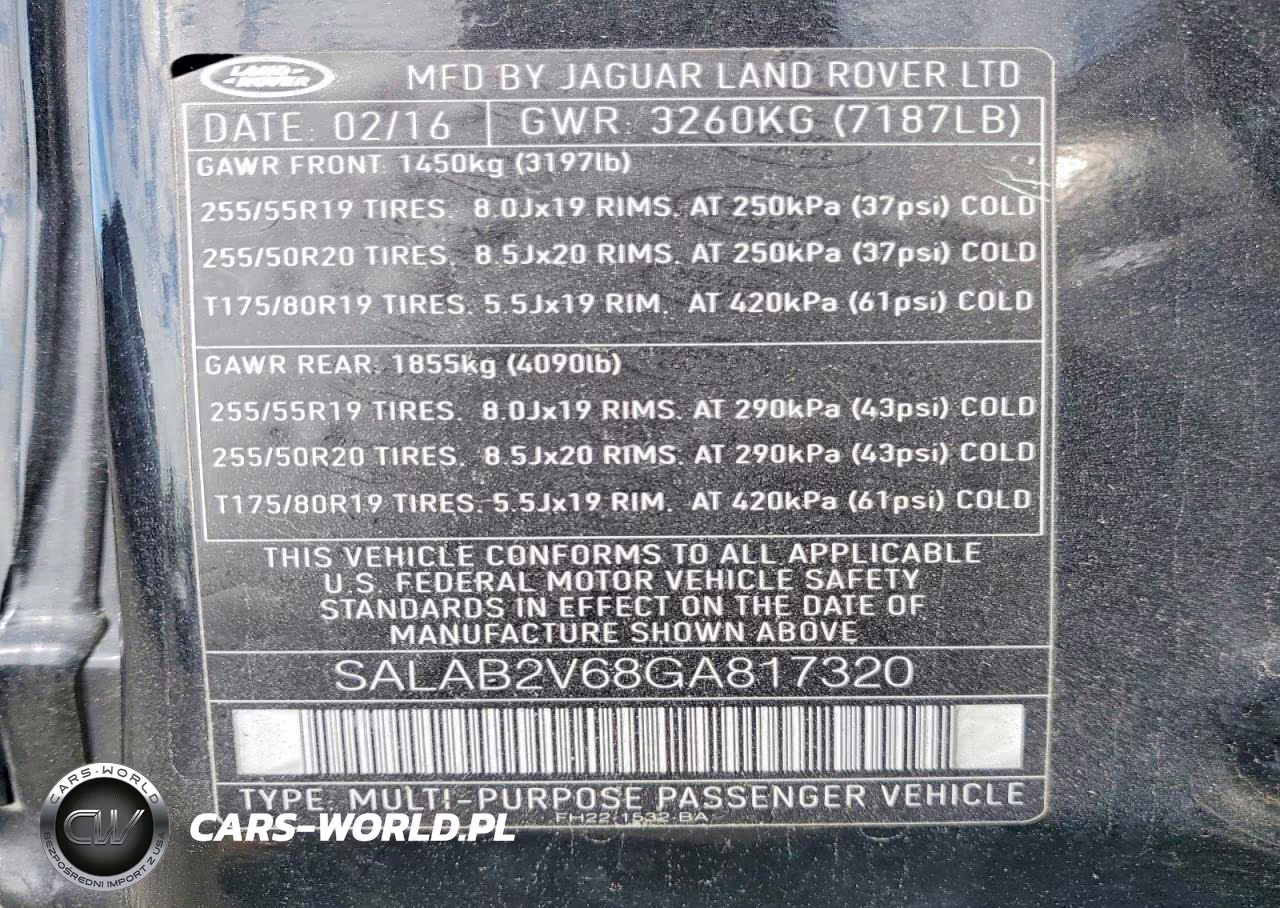 2016 Land Rover Lr4 VIN:SALAB2V68GA817320 - 14