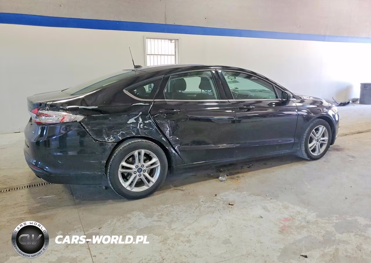 2018 Ford Fusion Se VIN:3FA6P0H70JR179056 - 3
