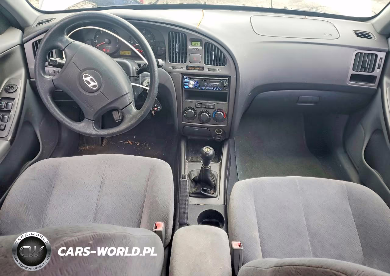 2005 Hyundai Elantra Gls VIN:KMHDN46D55U139590 - 8