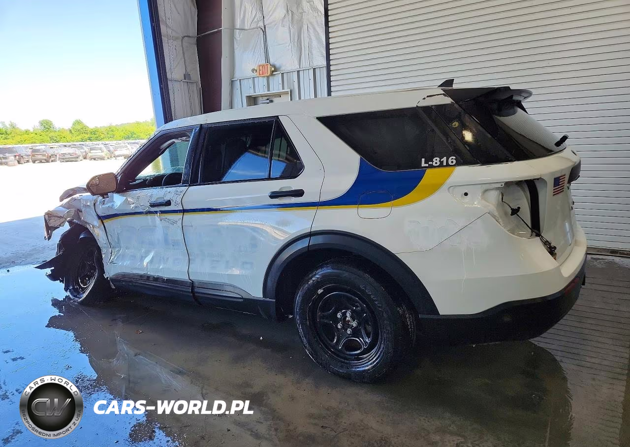 2023 Ford Explorer Police Interceptor VIN:1FM5K8AB1PGA84521 - 2