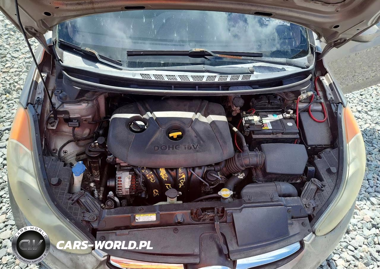 2012 Hyundai Elantra Gls VIN:5NPDH4AE9CH140633 - 11