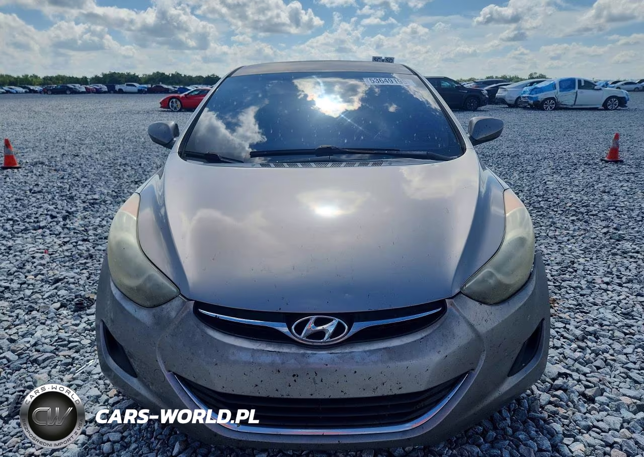 2012 Hyundai Elantra Gls VIN:5NPDH4AE9CH140633 - 5