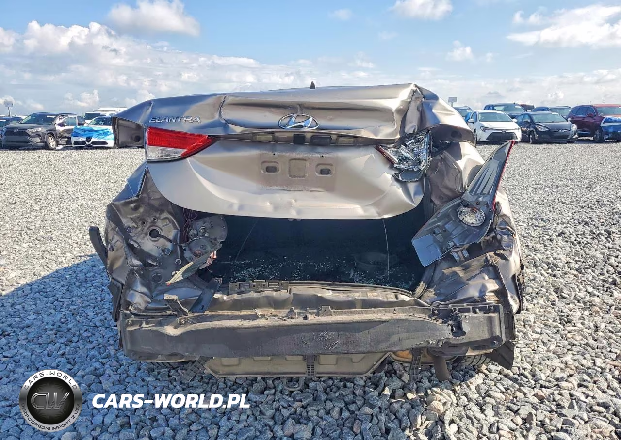 2012 Hyundai Elantra Gls VIN:5NPDH4AE9CH140633 - 6