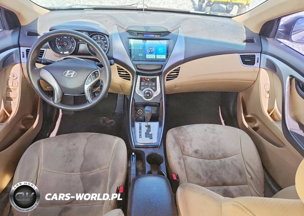 2012 Hyundai Elantra Gls VIN:5NPDH4AE9CH140633 - 8